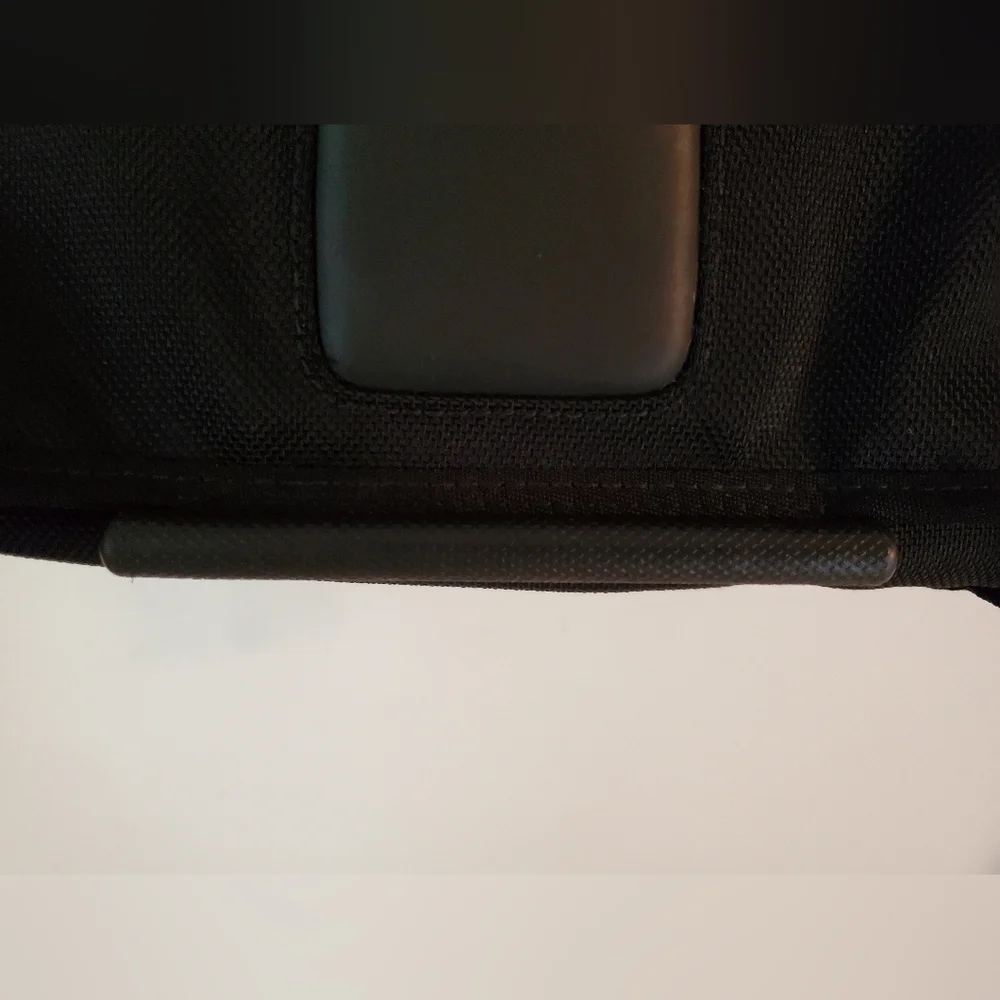 TUMI T-Tech 57175D Black Nylon Flap Computer Laptop Messenger Bag